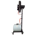 全球夏季热销款手推式喷雾加湿降温除尘冷雾风扇